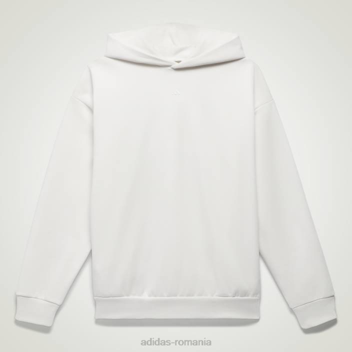 Adidas modă hanorac alb baschet unisex alb 2JBN770