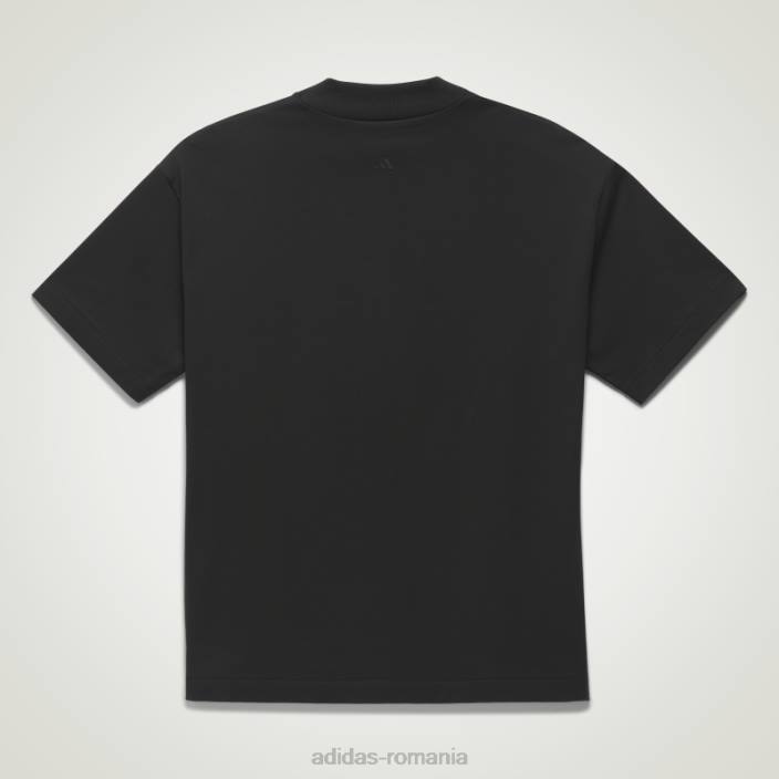 Adidas moda tricou negru de baschet unisex negru 2JBN13107