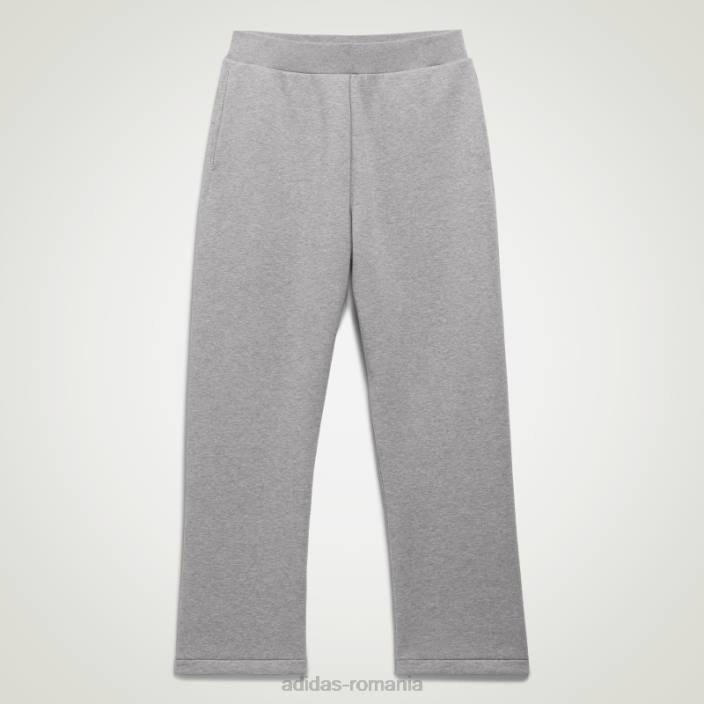 Adidas pantaloni de baschet de culoare închisă din fulgi de ovăz unisex fulgi de ovăz închis la culoare 2JBN6268