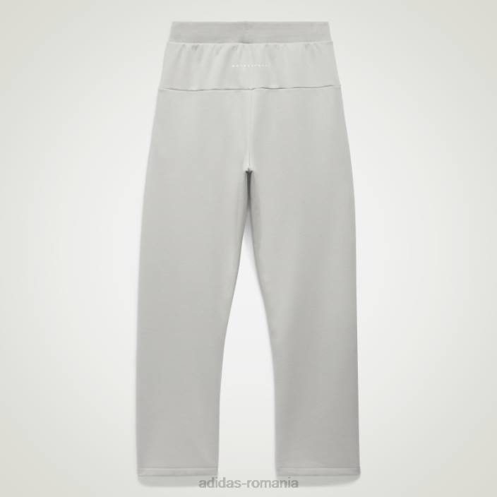Adidas pantaloni de trening baschet gri metal unisex gri metal 2JBN5124