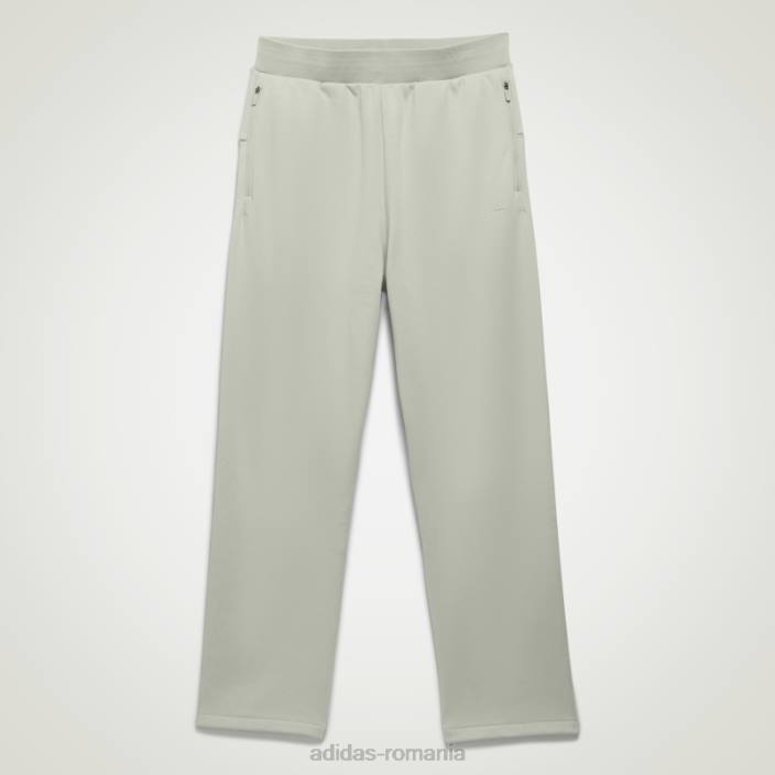 Adidas pantaloni de trening de baschet de modă verde unisex verde 2JBN5576