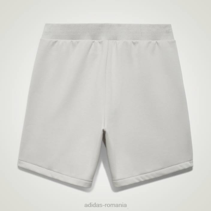Adidas pantaloni scurți de baschet gri metal fierbinte unisex gri metal 2JBN5092