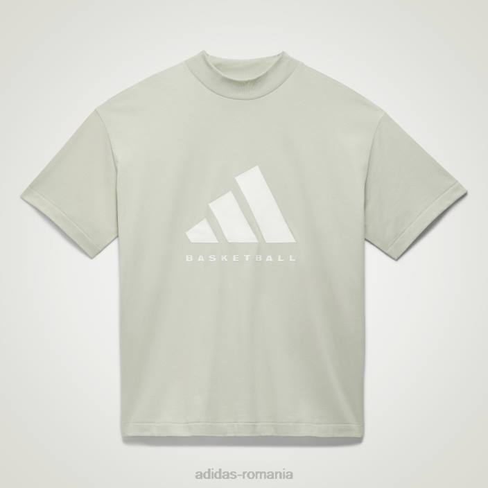 Adidas tricou de baschet verde fierbinte unisex verde 2JBN5130