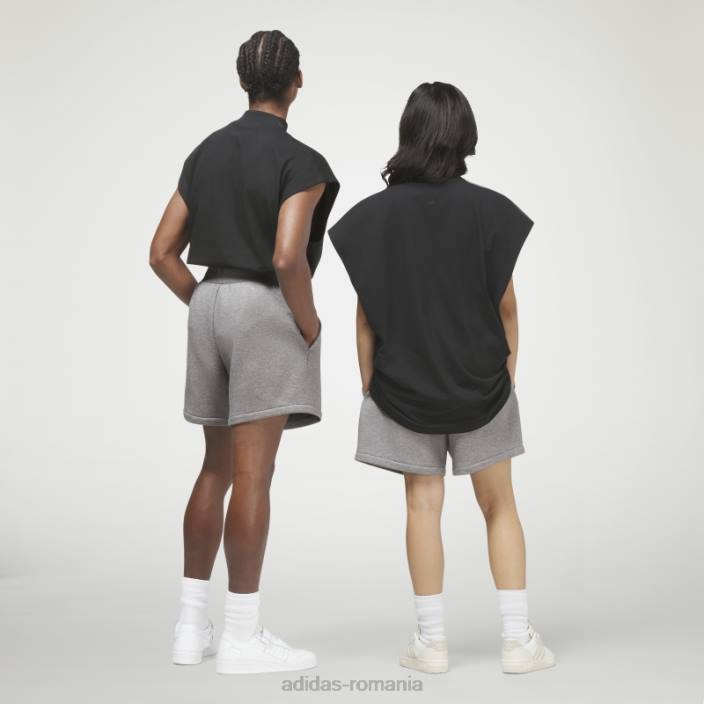 Adidas tricou fără mâneci baschet negru fierbinte unisex negru 2JBN5590