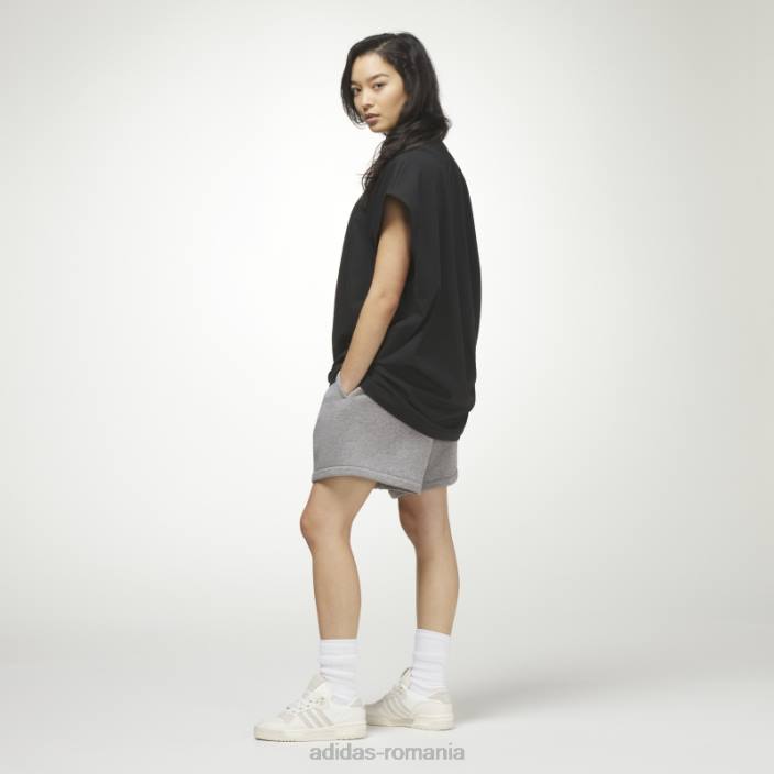 Adidas tricou fără mâneci baschet negru fierbinte unisex negru 2JBN5590