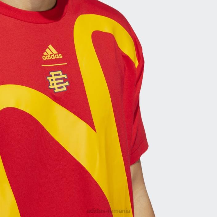 Adidas tricou grafic roșu eric emanuel mcdonald (neutru de gen) unisex roșu 2JBN6634
