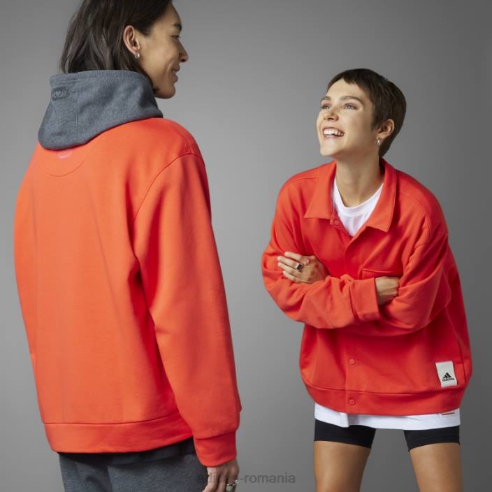 Adidas geaca rosie de Valentine\'s Day adidas unisex roșu 2JBN5103