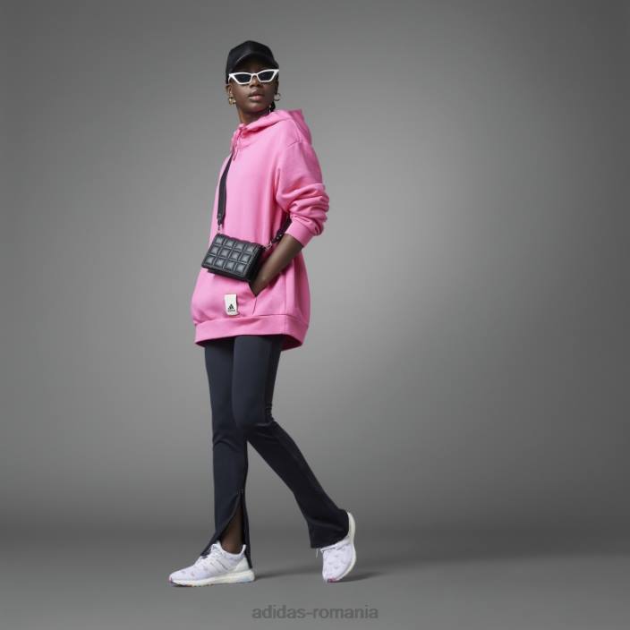 Adidas hanorac adidas pentru ziua îndrăgostiților, magenta unisex magenta 2JBN5619