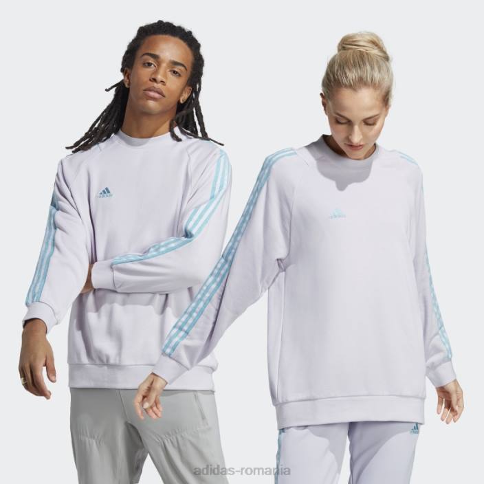 Adidas hanorac tiro crewneck (gen neutru) argintiu adidas unisex zori argintii 2JBN5466