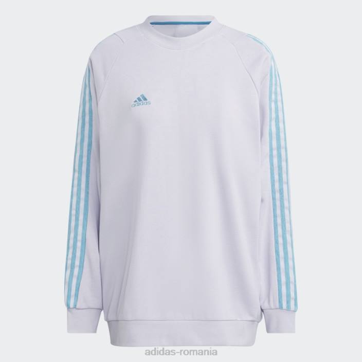Adidas hanorac tiro crewneck (gen neutru) argintiu adidas unisex zori argintii 2JBN5466