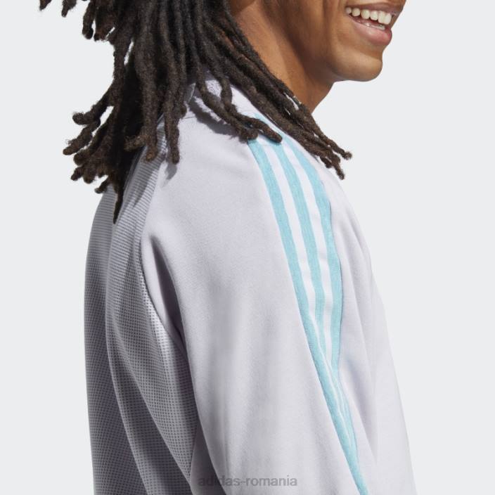 Adidas hanorac tiro crewneck (gen neutru) argintiu adidas unisex zori argintii 2JBN5466