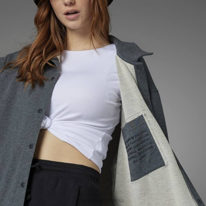 Adidas jachetă gri închis pentru ziua Îndrăgostiților unisex erica gri închis 2JBN5146