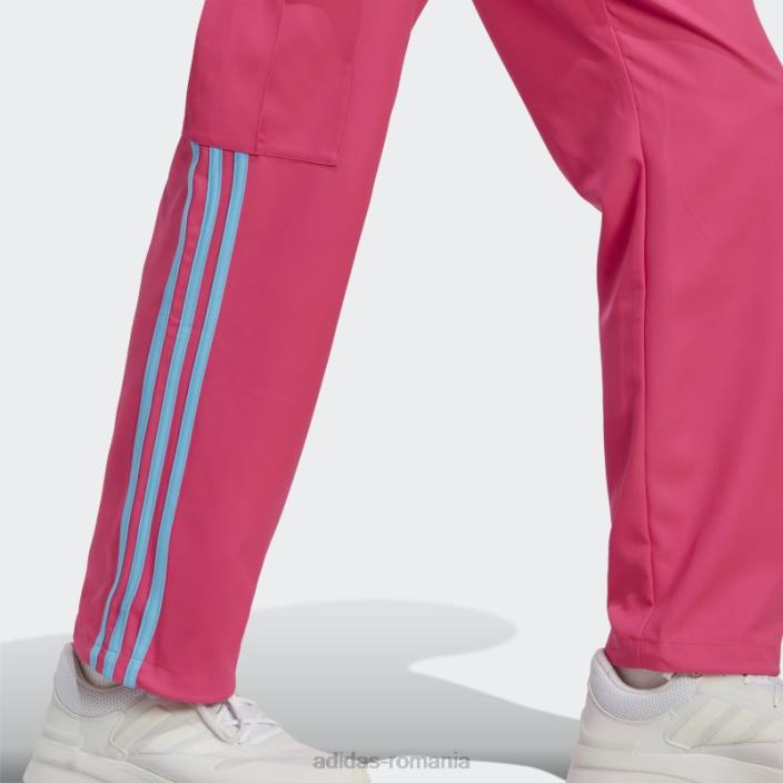 Adidas pantaloni cargo kidcore roz șoc unisex roz șoc 2JBN5724