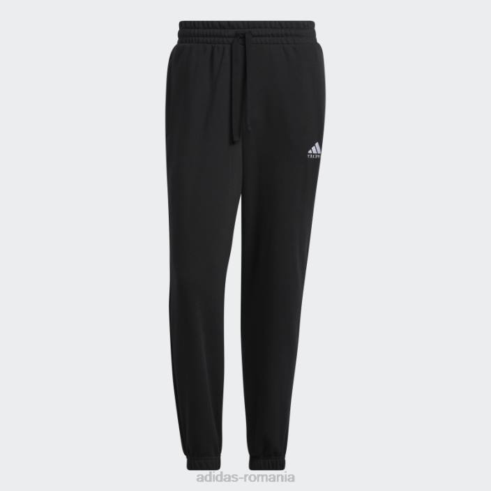 Adidas pantaloni de jogging grafic black marvel pantera neagră unisex negru 2JBN7061