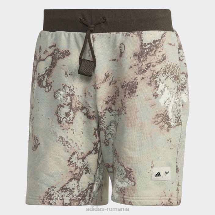 Adidas pantaloni scurți parley verzi (neutru de gen) unisex verde/verde cețos 2JBN6977