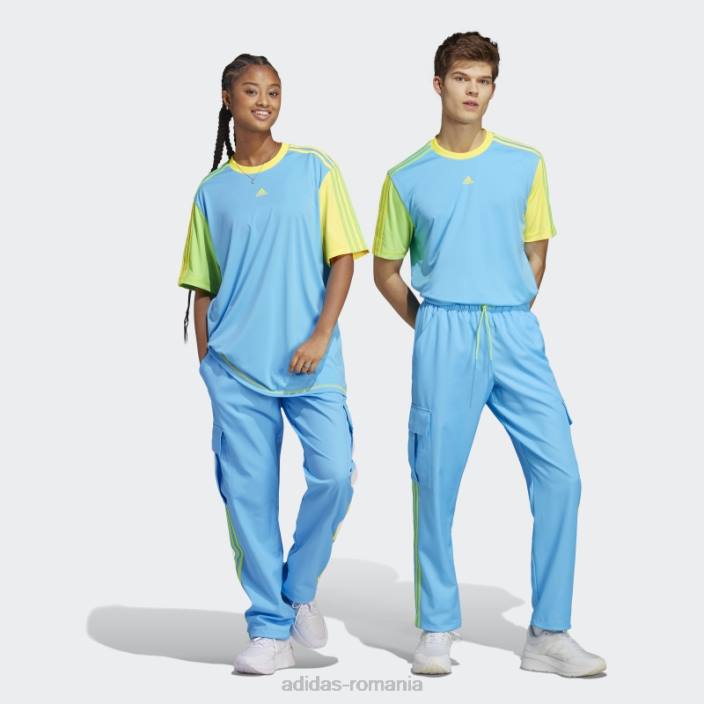 Adidas sky rush kidcore cargo pantaloni moda unisex papură a cerului 2JBN5636