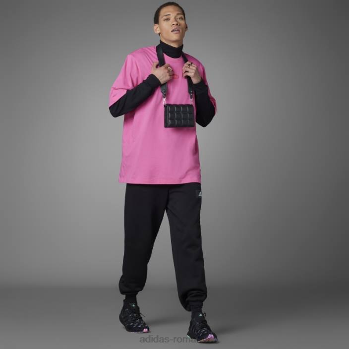 Adidas tricou de ziua îndrăgostiților adidas magenta unisex magenta 2JBN5184
