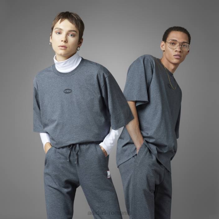Adidas tricou pentru ziua îndrăgostiților gri închis, căldură, adidas unisex erica gri închis 2JBN5106