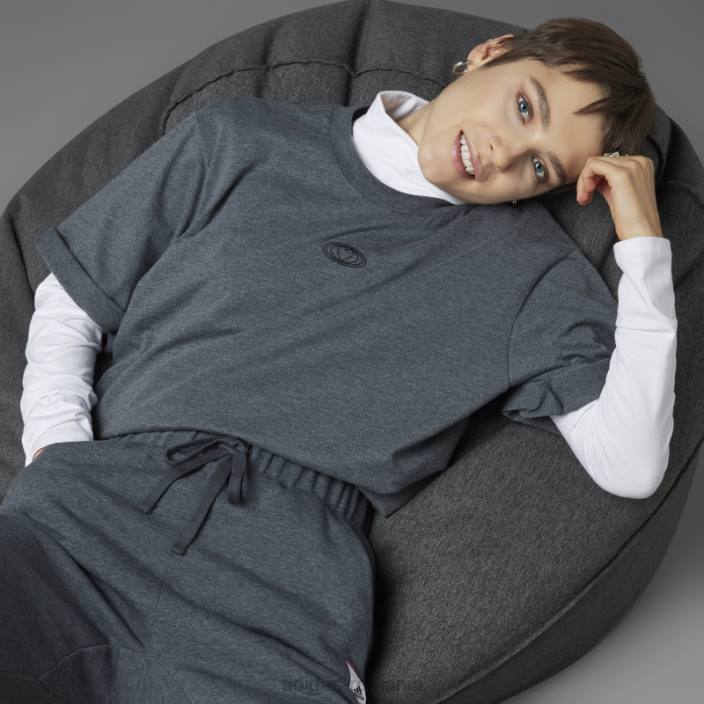 Adidas tricou pentru ziua îndrăgostiților gri închis, căldură, adidas unisex erica gri închis 2JBN5106