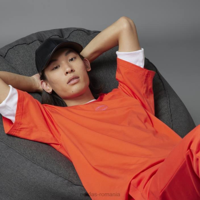 Adidas tricou roșu de Ziua Îndrăgostiților unisex roșu 2JBN5122