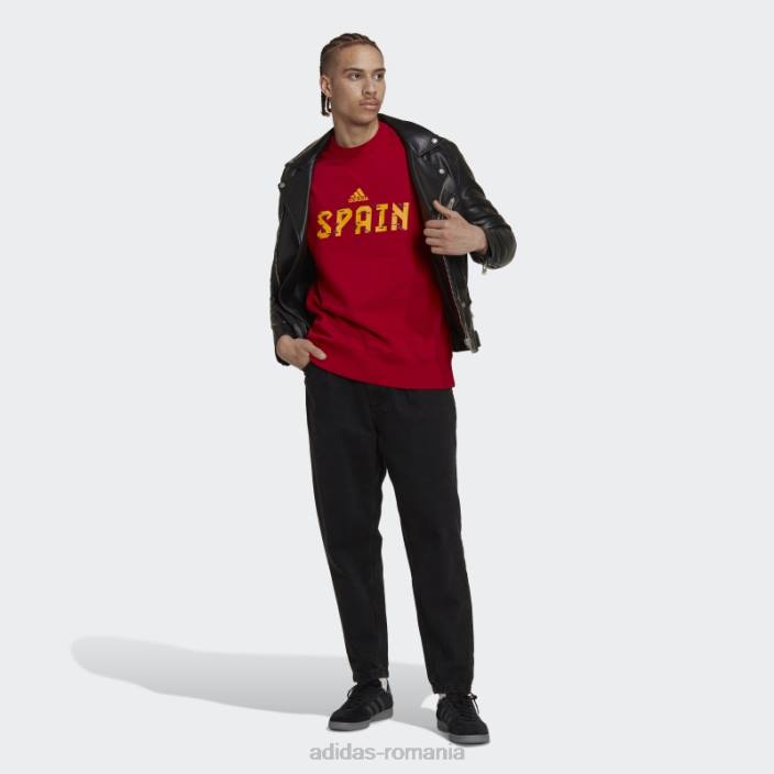 Adidas hanorac roșu adidas pentru copa mondială fifa 2022 spania unisex roșu 2JBN15258