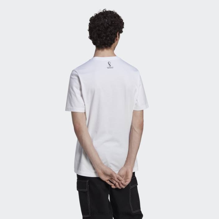 Adidas tricou alb pentru Cupa Mondială FIFA 2022 spania adidas unisex alb 2JBN15087