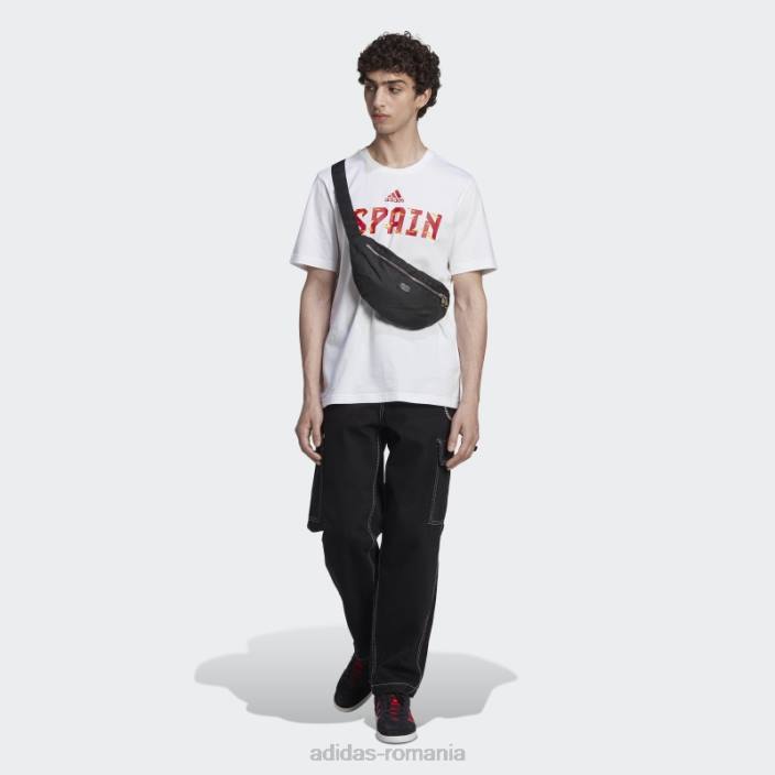 Adidas tricou alb pentru Cupa Mondială FIFA 2022 spania adidas unisex alb 2JBN15087