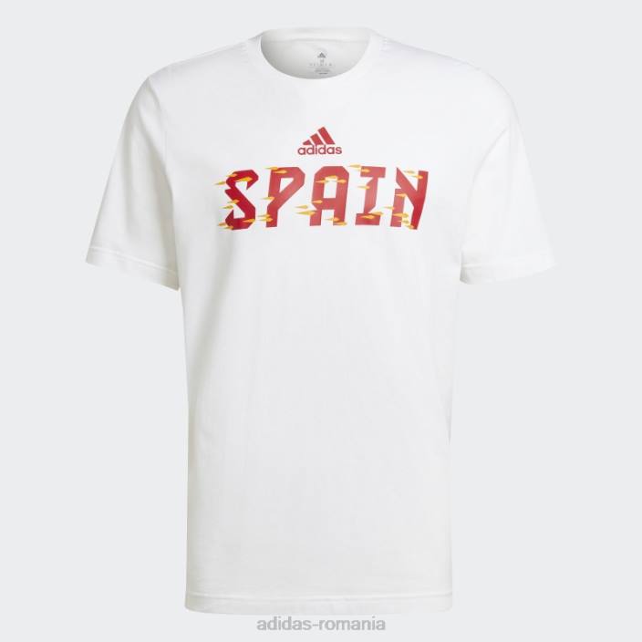 Adidas tricou alb pentru Cupa Mondială FIFA 2022 spania adidas unisex alb 2JBN15087