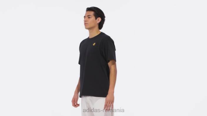 Adidas tricou adicross drop two (neutru de gen) negru unisex negru 2JBN14119