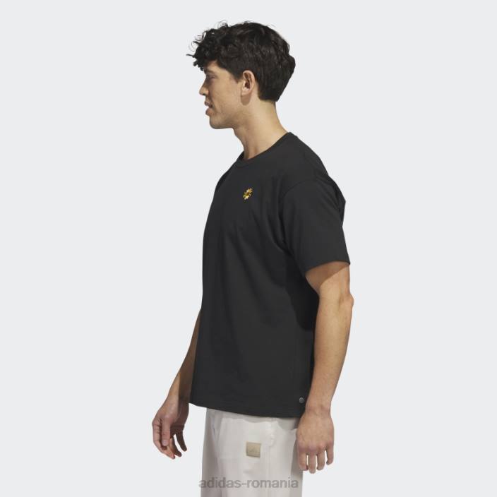 Adidas tricou adicross drop two (neutru de gen) negru unisex negru 2JBN14119