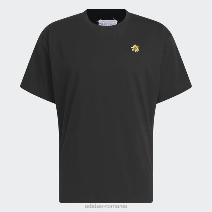 Adidas tricou adicross drop two (neutru de gen) negru unisex negru 2JBN14119