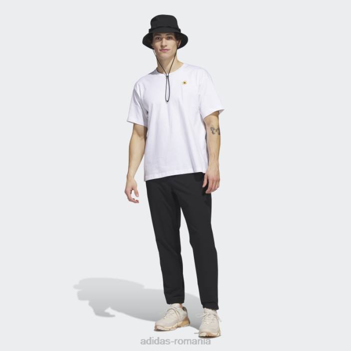 Adidas tricou alb adicross drop two (neutru de gen) unisex alb 2JBN1144