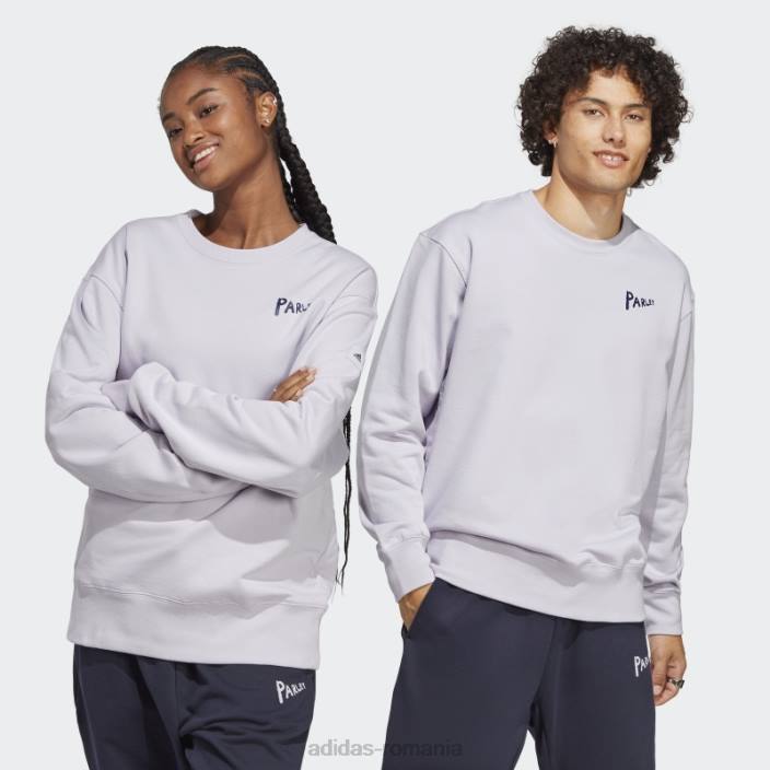 Adidas hanorac silver dawn x parley (gen neutru) fashion unisex zori argintii 2JBN5107