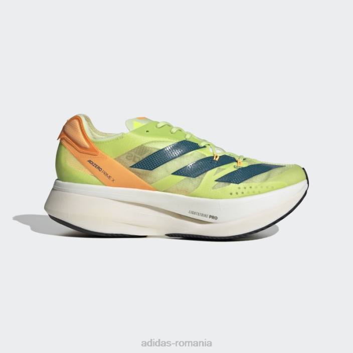 Adidas adizero prime x pantofi var unisex lime/teal real/portocaliu 2JBN1364