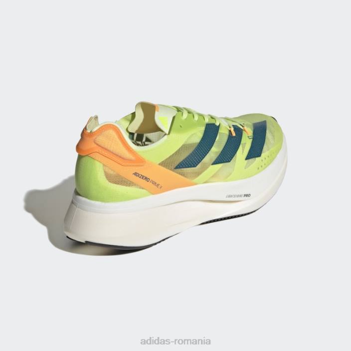 Adidas adizero prime x pantofi var unisex lime/teal real/portocaliu 2JBN1364