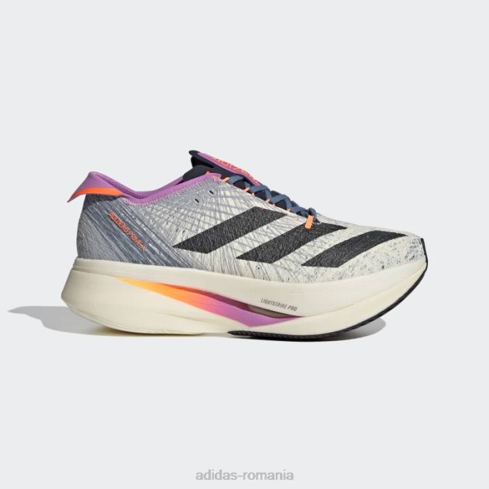 Adidas adizero prime x strung adidas alb unisex alb/cerneală/liliac 2JBN4824