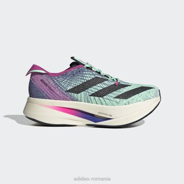 Adidas adizero prime x strung mint unisex menta/negru/fucsia 2JBN4316