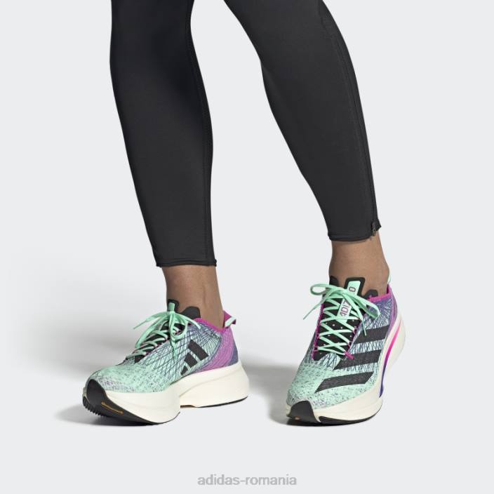 Adidas mint adizero prime x strung unisex menta/negru/fucsia 2JBN12274