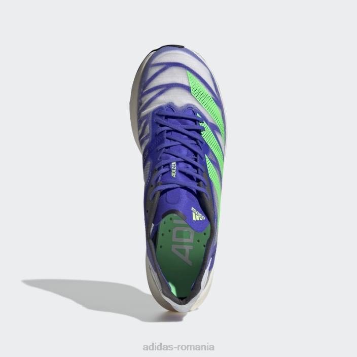 Adidas pantofi adizero adios pro 2.0 ink adidas unisex cerneală/verde/alb 2JBN348