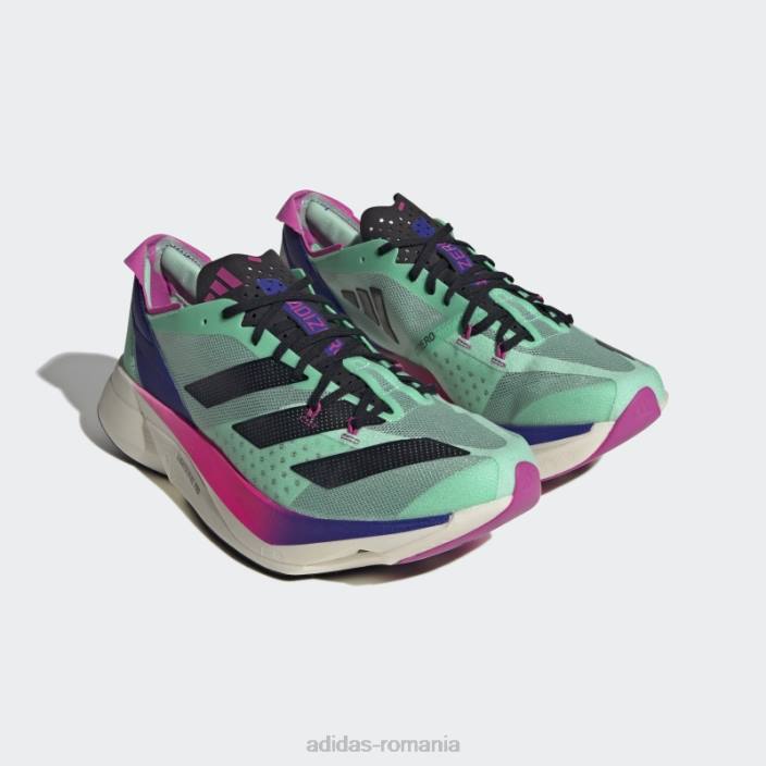 Adidas pantofi adizero adios pro 3.0 mint unisex menta/negru/albastru 2JBN3662