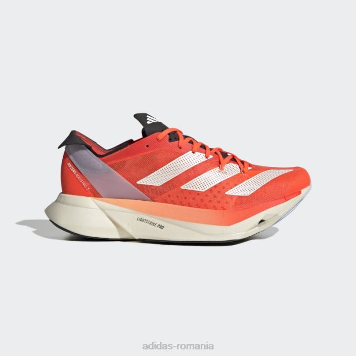 Adidas pantofi adizero adios pro 3.0 roșii adidas unisex roșu/zero metalic/coral 2JBN12798