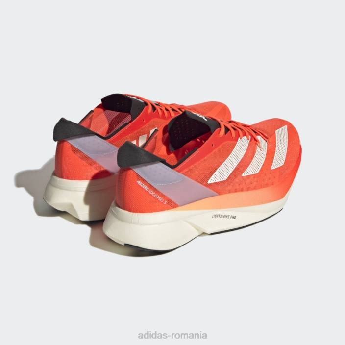 Adidas pantofi adizero adios pro 3.0 roșii adidas unisex roșu/zero metalic/coral 2JBN12798