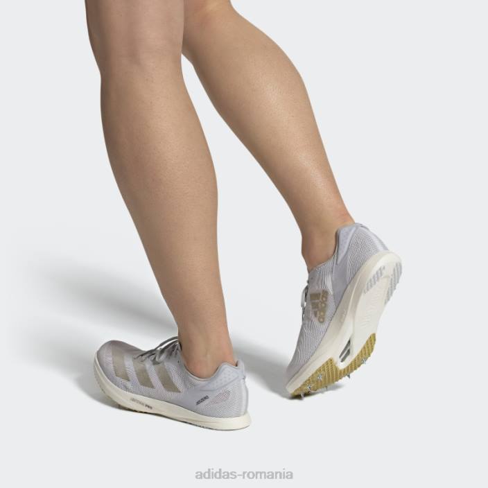 Adidas pantofi albi adizero avanti tyo tinman elite unisex alb/auriu metalic/gri 2JBN731