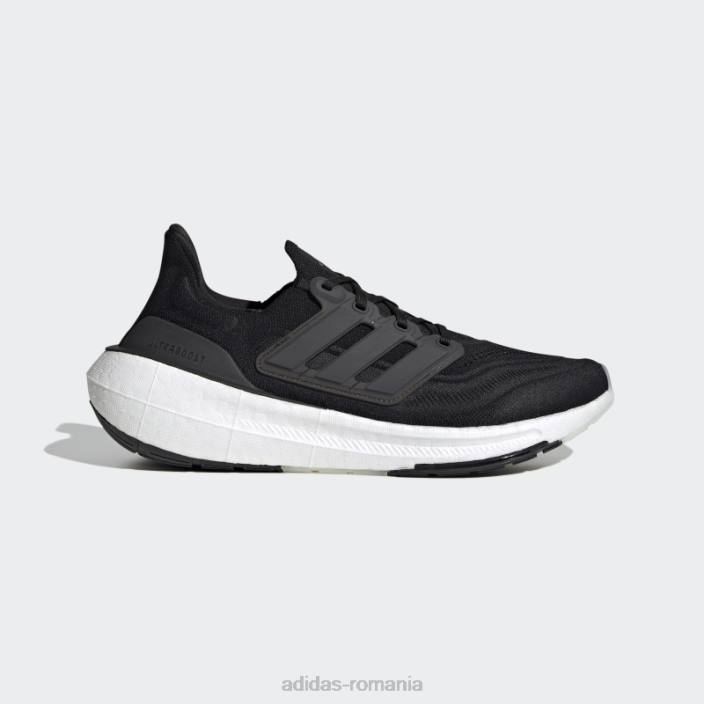 Adidas pantofi albi ultraboost light unisex alb negru 2JBN1384