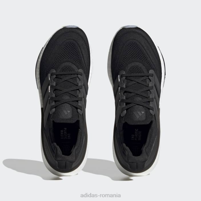 Adidas pantofi albi ultraboost light unisex alb negru 2JBN1384