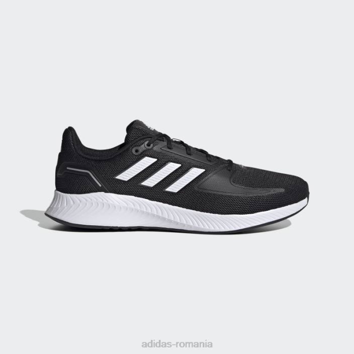 Adidas pantofi gri run Falcon 2.0 unisex negru/alb/gri 2JBN12838