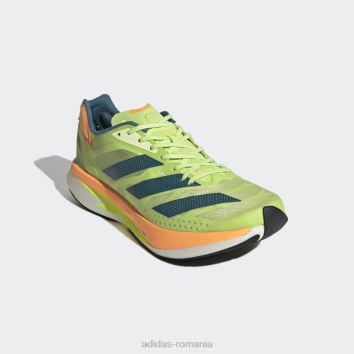 Adidas pantofi lime adizero adios pro 2.0 unisex lime/teal real/portocaliu 2JBN4487