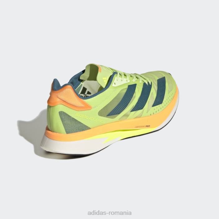 Adidas pantofi lime adizero adios pro 2.0 unisex lime/teal real/portocaliu 2JBN4487