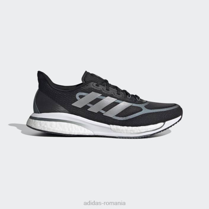 Adidas pantofi supernova+ oxid albastru unisex oxid negru/argintiu/albastru 2JBN13022
