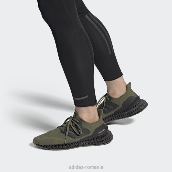 Adidas pantofi ultra 4dfwd olive unisex măsliniu/negru/verde orbită 2JBN338